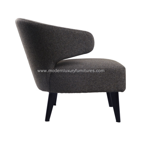 Modern Contemporary Lounge Chair in Fabric